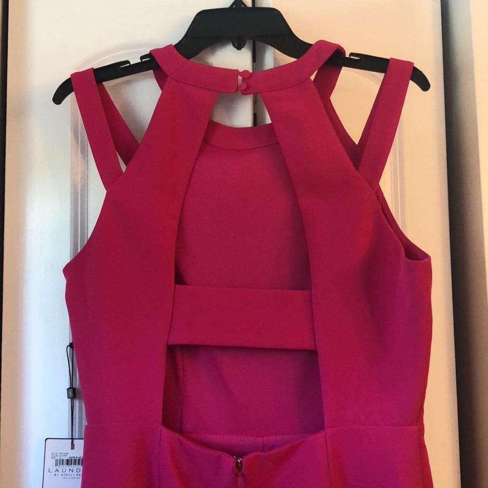 Fuchsia Laundry Cocktail Dress - Picture 5 of 6